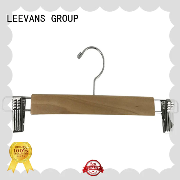 LEEVANS Top pink wooden hangers Suppliers for clothes
