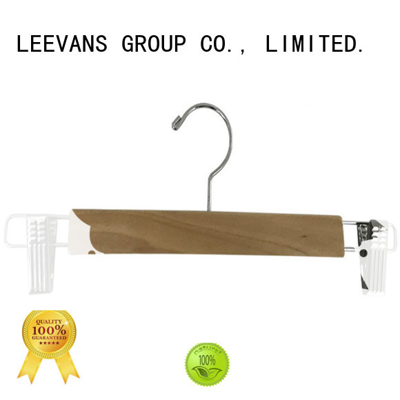 LEEVANS High-quality wide wooden hangers company for children