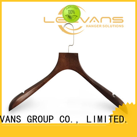 LEEVANS dark sturdy coat hangers for business for clothes