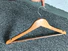 Top wooden trouser hangers with clips non Suppliers for skirt