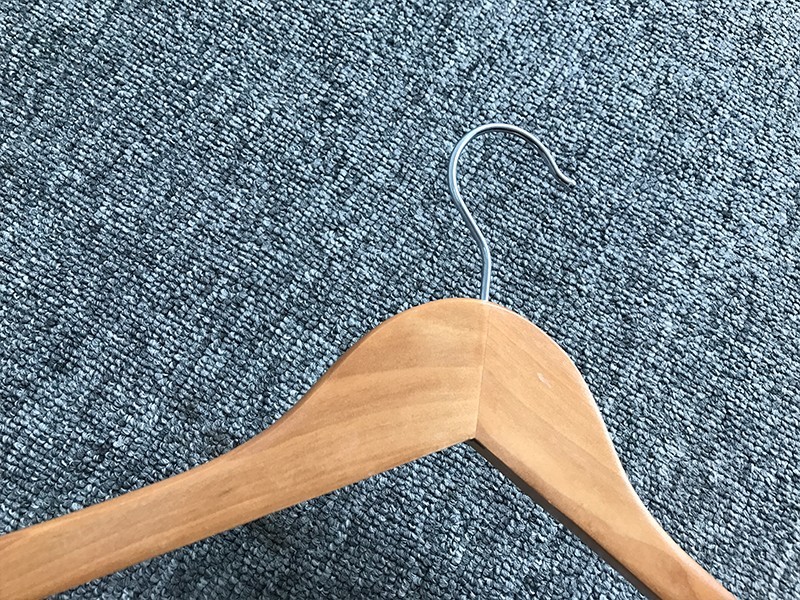 LEEVANS hot sale wooden hanger clips wholesale for pants