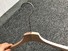 High-quality brown wooden hangers brown for business for pants
