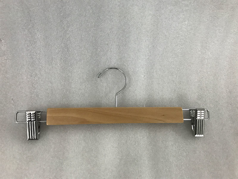 fashion wooden dress hangers hotel supplier for trouser