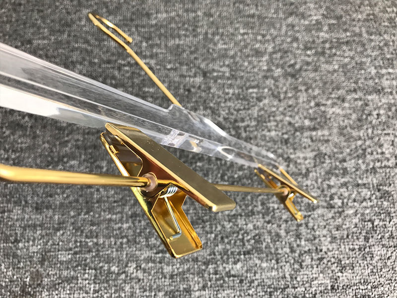 LEEVANS Latest clear acrylic hangers Supply for jackets