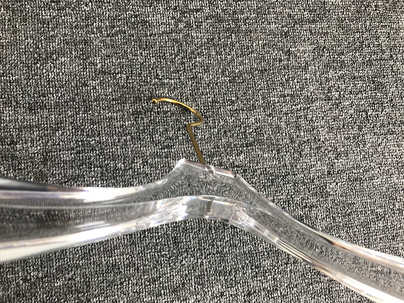 LEEVANS oem clear acrylic hangers wholesale for suits