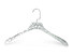 High-quality ladies clothes hangers clamp Supply for pants