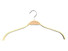 Top wooden pants hangers with clips creamy company for kids