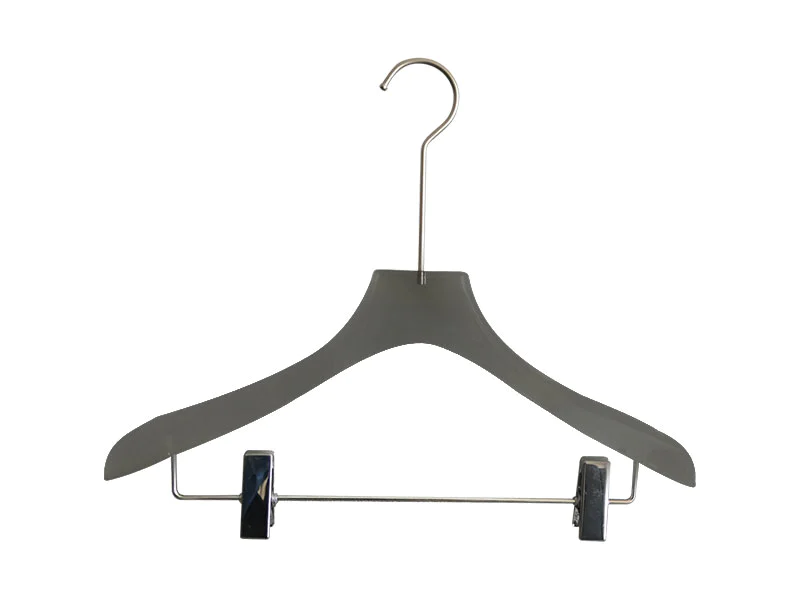 LEEVANS hot sale acrylic clothes hangers with wide shoulder for suits