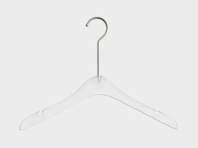 Promotional Clear Transparent Plastic Acrylic Hangers For Coat