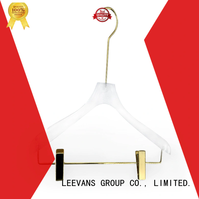 LEEVANS shirts acrylic hangers wholesale Supply for suits