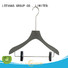 hot sale clothes hangers with clips coat with wide shoulder for casuals