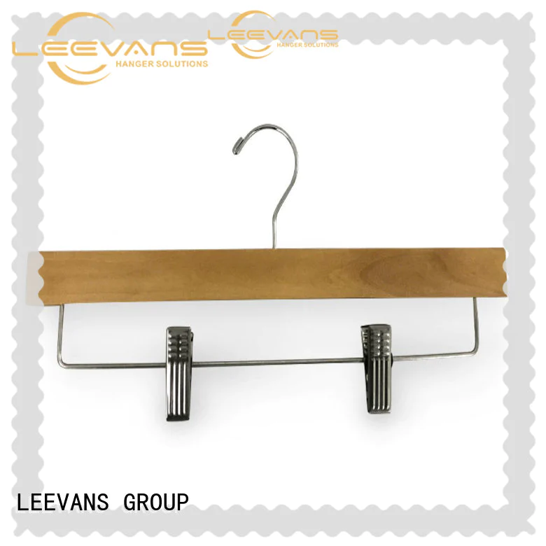 LEEVANS Wholesale where to buy wooden clothes hangers Suppliers for clothes