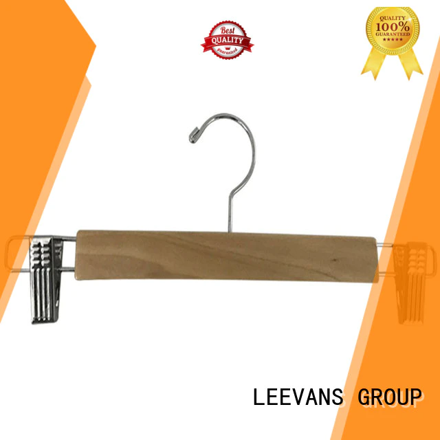 LEEVANS High-quality where to buy wooden coat hangers manufacturers for pants