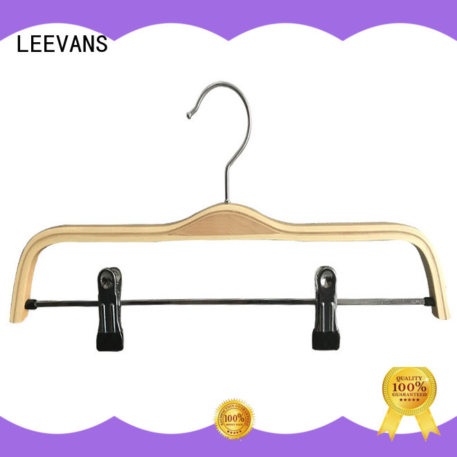 LEEVANS price childrens wooden hangers wholesale manufacturer for kids