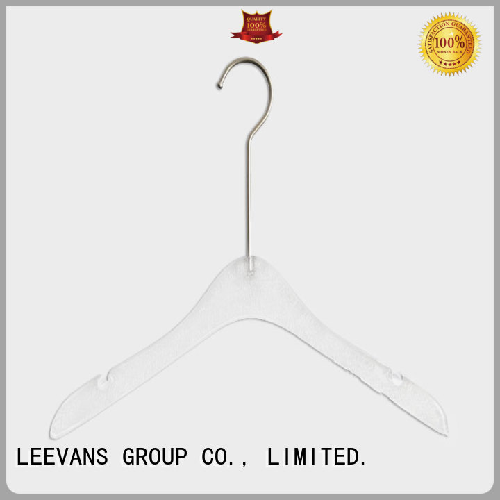 LEEVANS saving acrylic clothes hangers Supply for T-shirts