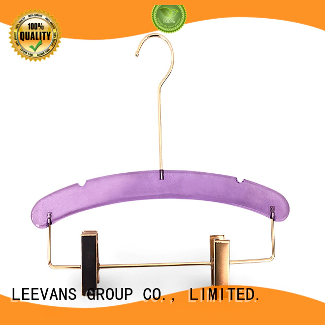 custom acrylic clothes hangers supplier for suits