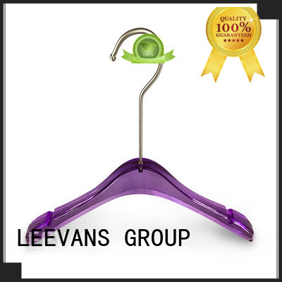 LEEVANS high grade acrylic hanger wholesale for sweaters