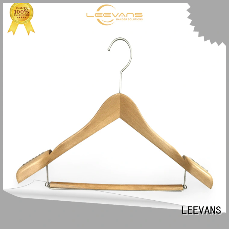 Custom discount wooden hangers sale factory for skirt