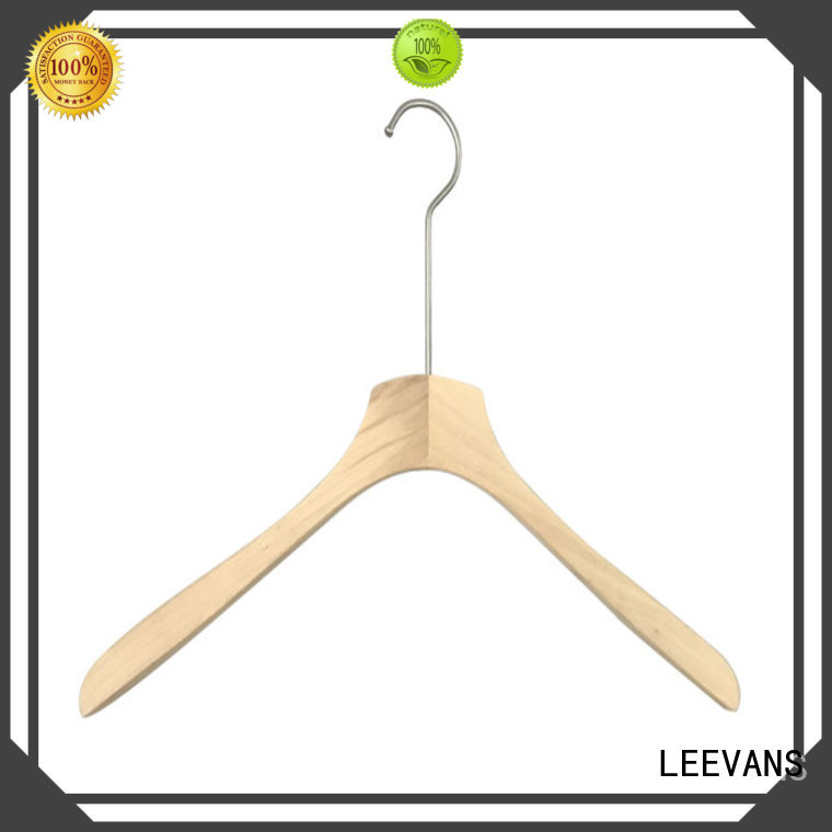LEEVANS Top mens wooden suit hangers manufacturers for kids