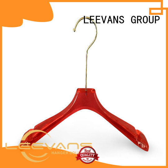 LEEVANS clear clear acrylic hangers company for casuals