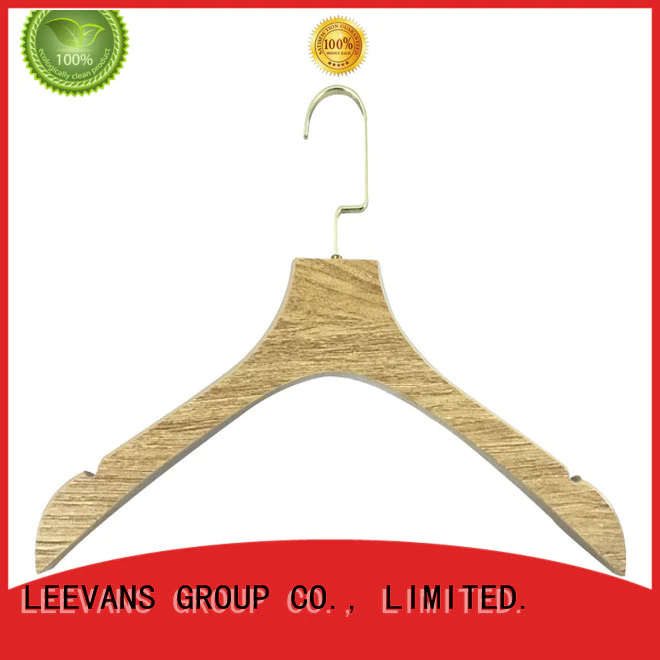 LEEVANS online decorative wooden hangers manufacturer for pants