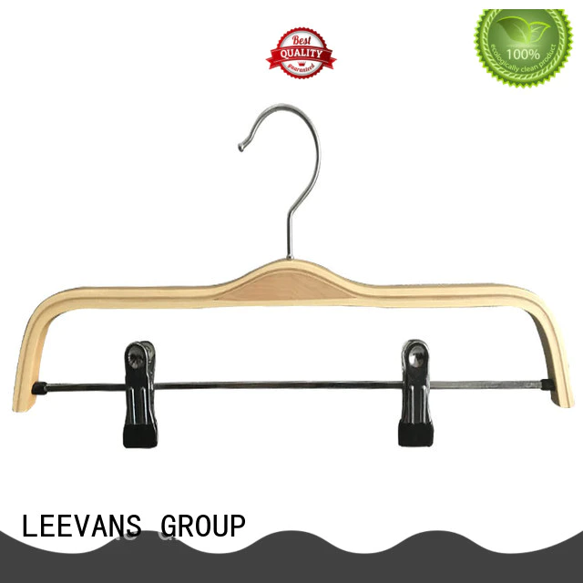 LEEVANS exported hotel hangers factory for pants