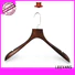 Top wooden skirt hangers locking manufacturers for kids