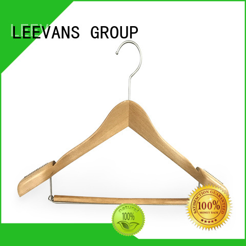 LEEVANS Custom best wooden coat hangers company for kids