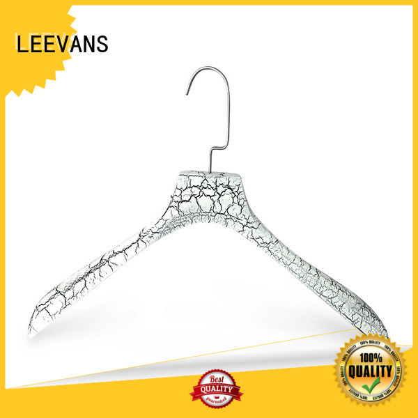 wooden clothes hanger luxury  for clothes LEEVANS