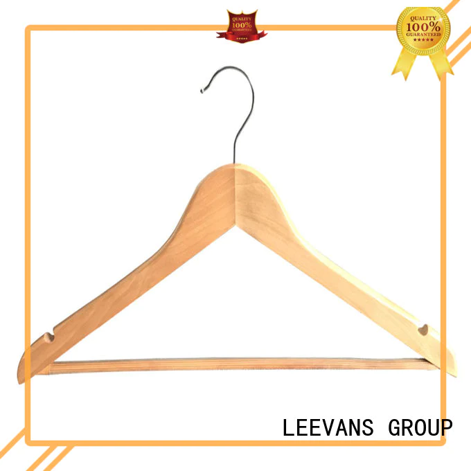 LEEVANS non wooden coat hangers with trouser clips Suppliers for children
