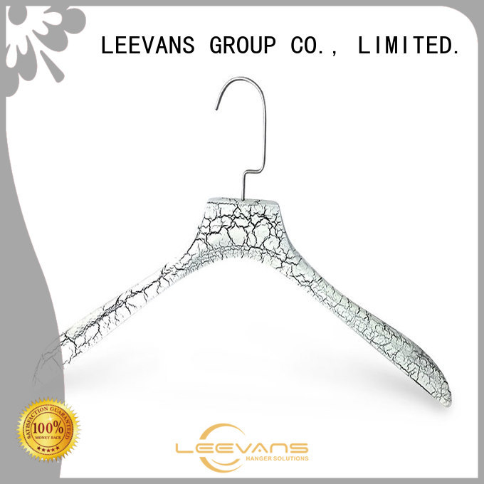 LEEVANS clothes best wooden suit hangers company for skirt