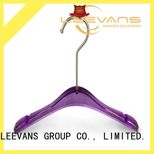 LEEVANS sale acrylic hangers manufacturers for T-shirts