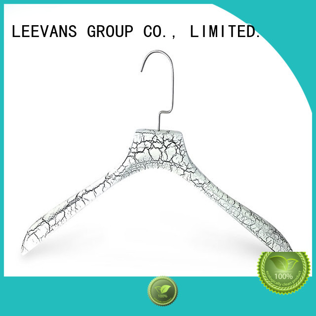 LEEVANS pieces wood clothes hangers wholesale Suppliers for skirt