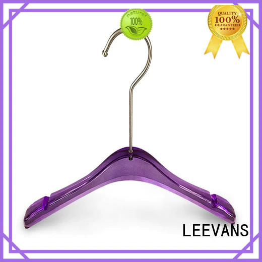 LEEVANS Latest acrylic coat hangers Suppliers for casuals