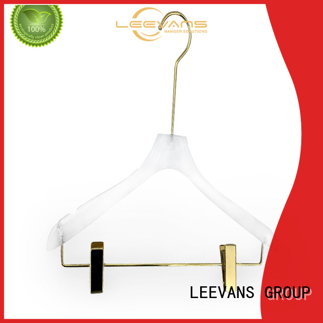 LEEVANS shoulder plastic coat hangers manufacturers for suits