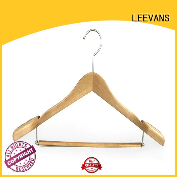 LEEVANS Wholesale timber clothes hanger Suppliers for kids