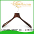 Wholesale white wooden skirt hangers color factory for clothes