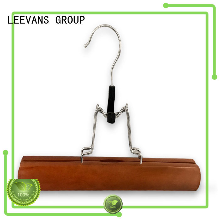 LEEVANS New hangers with clips for pants for business for children