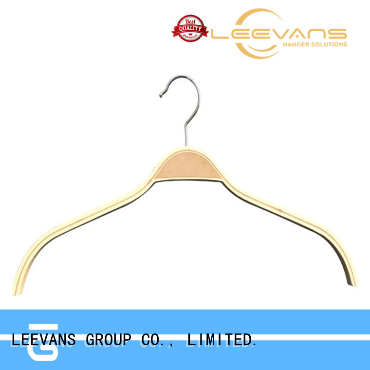 LEEVANS extension personalised wooden hangers for business for kids