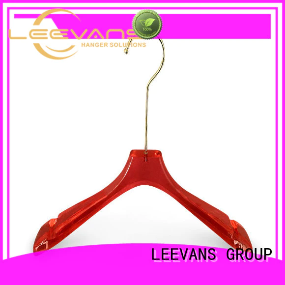 LEEVANS hook acrylic clothes hangers company for T-shirts