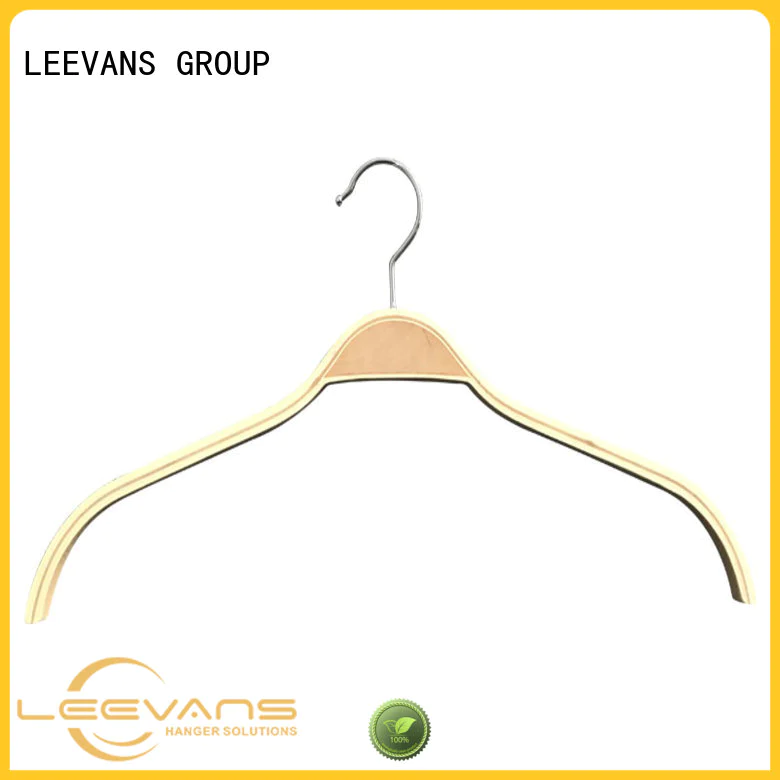 Wholesale luxury wooden hangers matte Suppliers for clothes