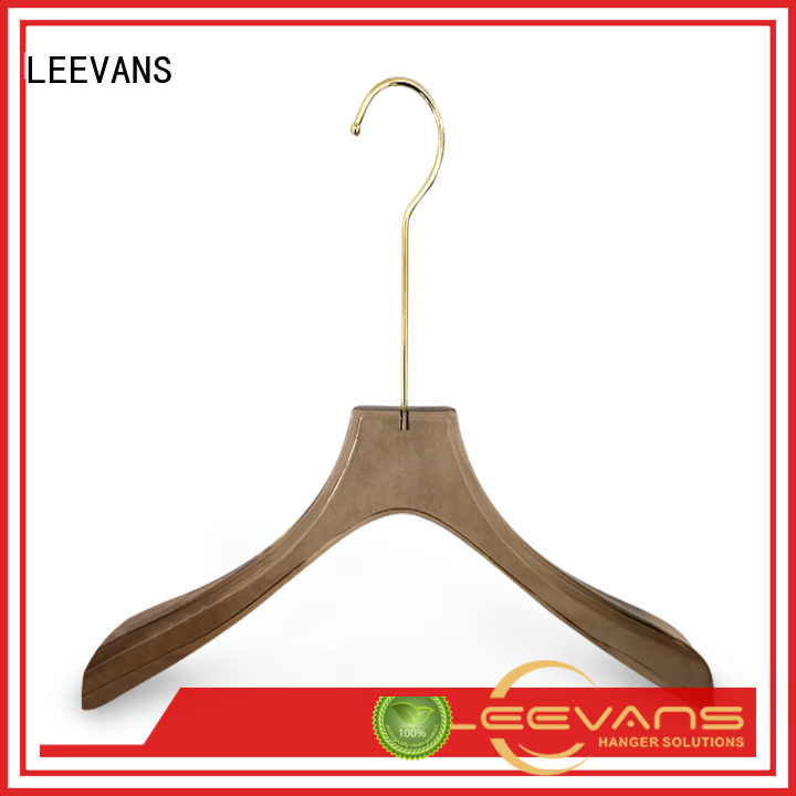 LEEVANS high grade custom hangers with names highgrade for pant
