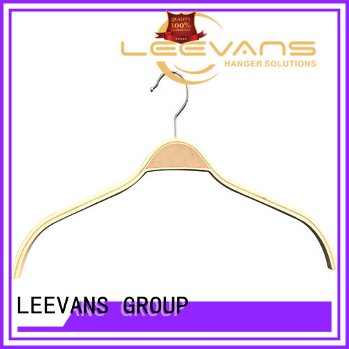 LEEVANS New wooden trouser hanger company for children