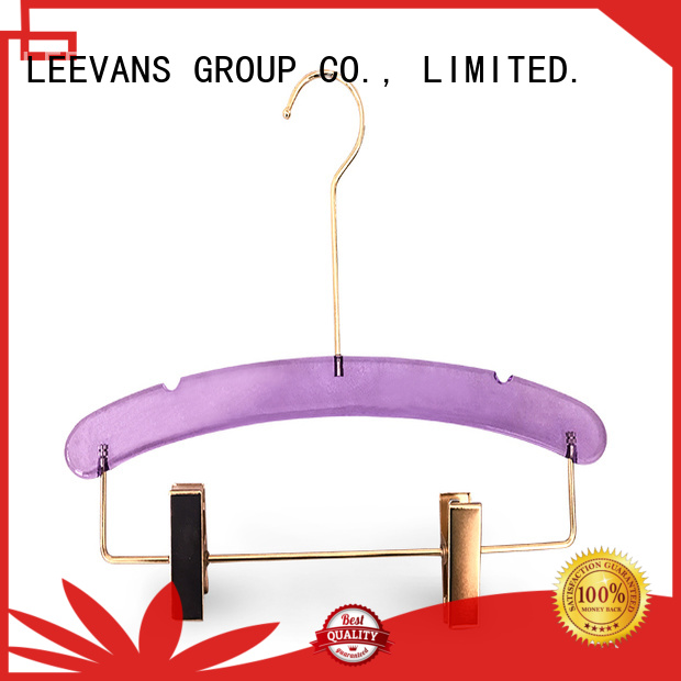 LEEVANS coat acrylic clothes hangers factory for casuals