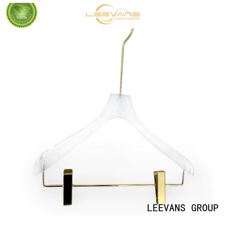 LEEVANS Wholesale coat hanger design manufacturers for pant
