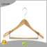 High-quality mens wooden suit hangers creamy factory for pants