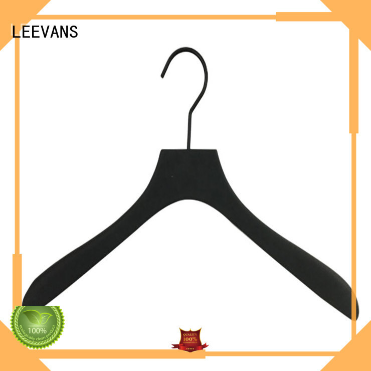 LEEVANS Wholesale where to buy wooden clothes hangers factory for clothes