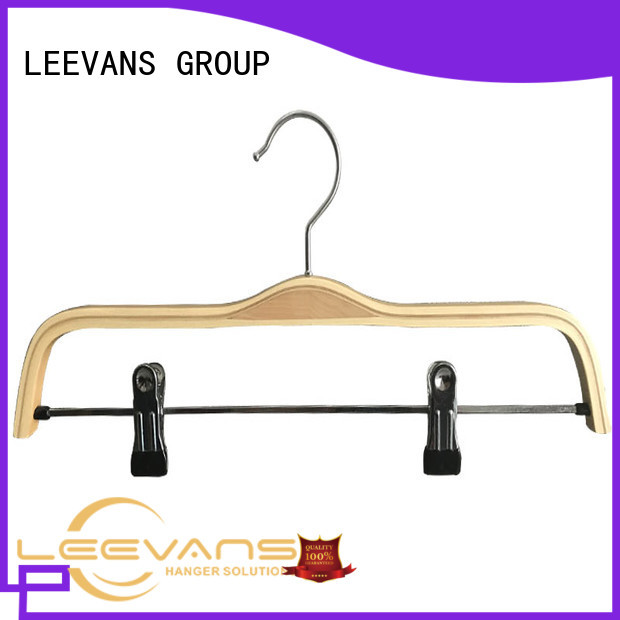 Latest wooden baby clothes hangers children factory for clothes