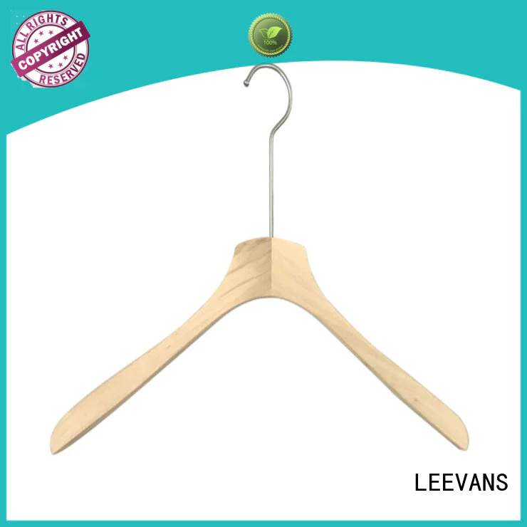 LEEVANS Latest white wood hangers bulk company for pants