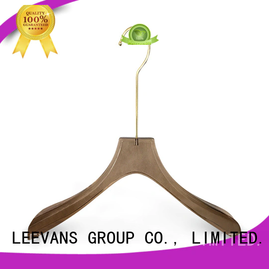 saving acrylic clothes hangers shoulder for suits LEEVANS